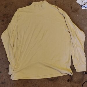 Izod Long Sleeve Top - Beige